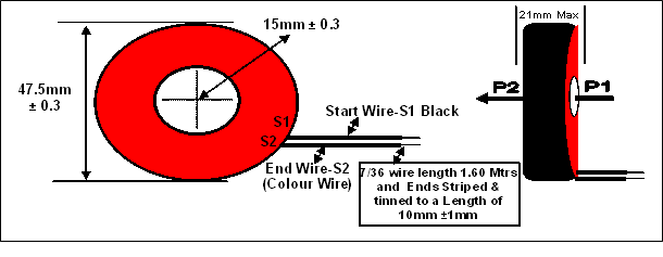 Current-Transformers Fly Lead CT